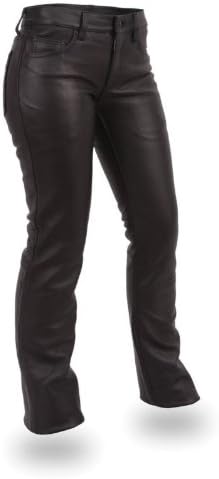 First MFG Women's Leather 5- Pocket Pants. FIL710CFD