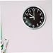 Angoily Wall Clock Movement Replacement Kit with Mute Clock Hands Lightweight Quartz Mechanism Easy to Install All-Match Color Design