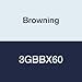 Browning 3GBBX60 Banded V-Belt, BX Section, Rubber Compound, 60" Length, 3" Width, 3 Bands