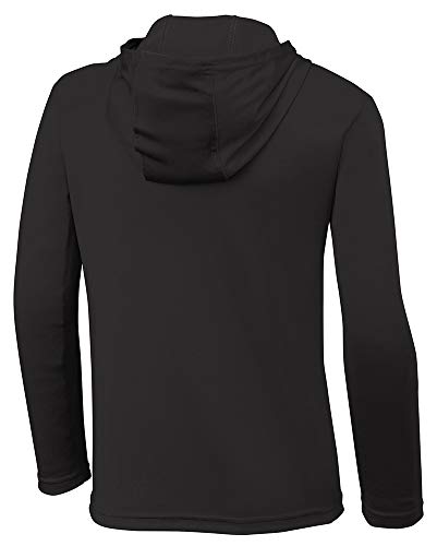 DRIEQUIP Youth Moisture Wicking Hooded Long Sleeve Shirts in Sizes XS-XL2