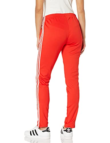 Adidas Originals Women's Plus Size Primeblue Superstar Track Pants, Red, 4X #TOP1