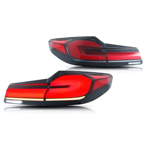 Optiques arrière LED haut de gamme avec clignotants séquentiels pour BMW Série 5 G30