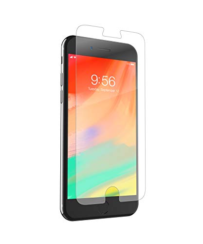 iFrogz Glass Screen Protector + HD Clarity for Apple iPhone 8 Plus, iPhone 7 Plus
