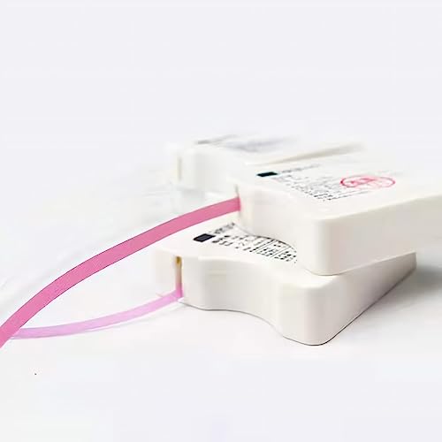 dental polishing strips 6mrolls tooth sandpaper dental finishing strips dental polishing strip holder stainless resin tooth interdental grinding tool-pink 25mm