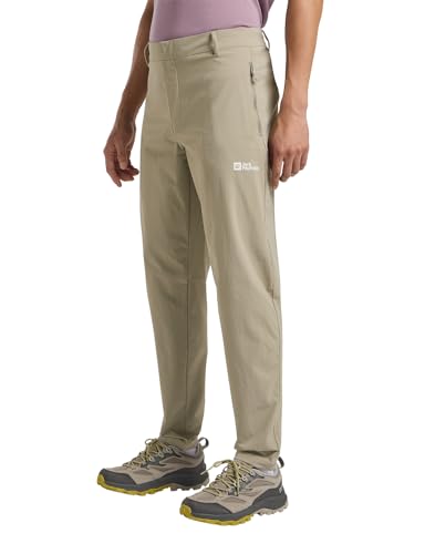 Jack Wolfskin Herren Hikeout Pants M Wanderhose, Stone, 56 EU Jack Wolfskin Herren Hikeout Pants M Wanderhose, Stone, 56 EU