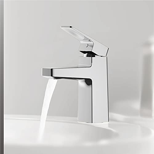Image of KOHLER Hone Single Control Mixer Lav Faucet, With Drain (Chrome Finish)
