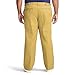 IZOD Men's Big-and-Tall American Chino Double-Pleated Pants, Khaki, 52W x 32L