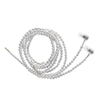 Amazon.co.jp: GAROZATION パールチェーンデザイン有線インイヤー