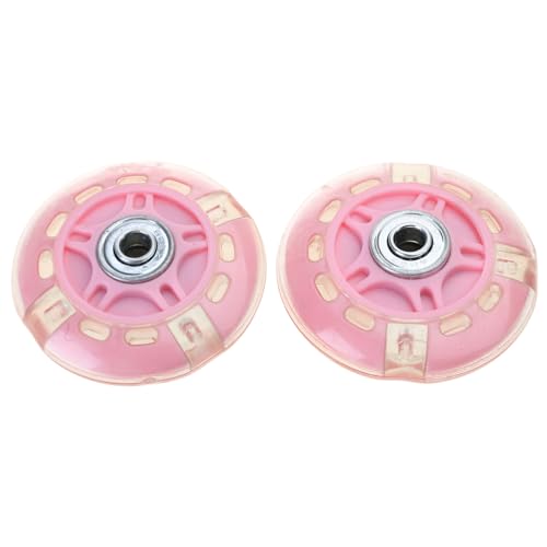 Shurhome 2pack Children's Scooters Replacement Wheel LED Flashing Rear Wheel Mutes Wheel for Easy Replacement