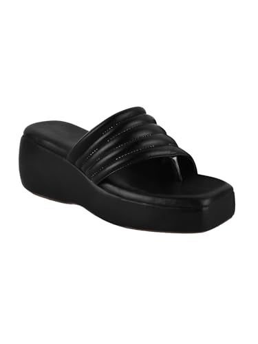 Image of TRYME Platform Heels Sandals Light Weight Comfortable & Trendy Wedges Heels for Girls & Women