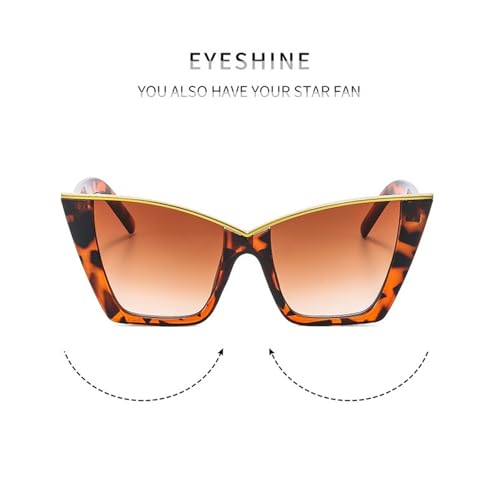 Large Frame Trendy Men Sunglasses Vacation Outdoor Commuter Women Sun Glasses2