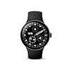 Google Pixel Watch 4 (41 mm) - Smartwatch Android con tracker per fitness e benessere, e assistente virtuale Gemini - Cassa in alluminio nero opaco - Cinturino sportivo nero ossidiana - Wi-Fi