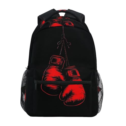 PYHZRYMX Large Backpack with Boxing Gloves for Travel