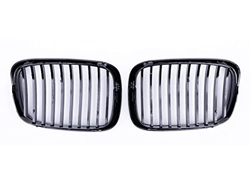 Rejillas delanteras para BMW E39: sustituye tu parachoques viejo por negro brillante moderno