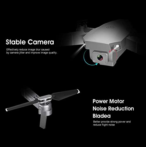 Faltbare Drohne mit 4K UHD Anti-Shake-Kamera f¨¹r Erwachsene und Kinder, WiFi-Live-Video, App-Steuerung, Sprachsteuerung… – Bild 4