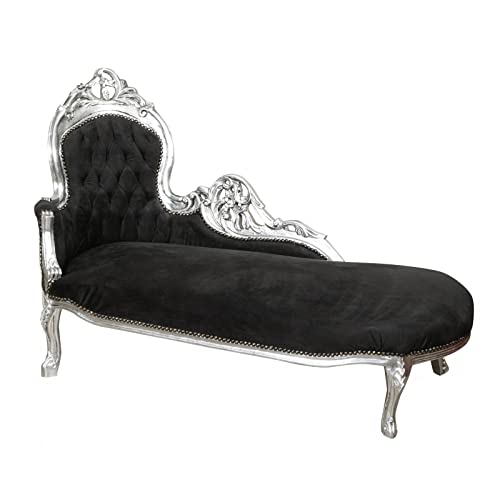 Biscottini Silla Luis XVI 155x76x98 cm | Butacas para Dormitorio | Sillon Barroco | Silla Antigua | Sillon orejero Vintage | Sillon Antiguo