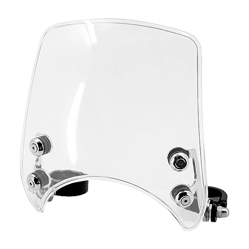 Pare-brise moto clair AKOUFALL déflecteur vent Sportster XL1200NS 39mm