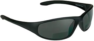 proSPORT Bifocal Sunglasses for Men Women +2.50 Safety Readers Sport Dark Black