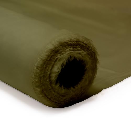 Tissu en nylon indéchirable imperméable et résistant aux déchirures - 150 cm de large (olive, mètre complet)