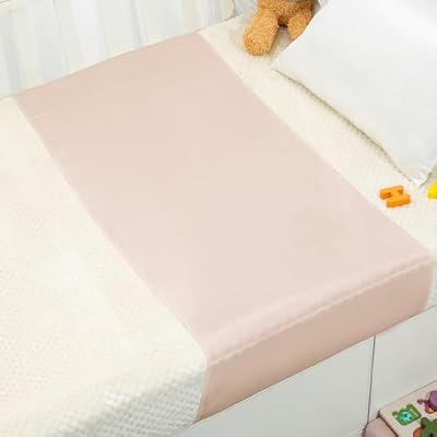 PROMEED 100% Mulberry Silk Crib Sleeve for Baby Hair Loss Prevention, Premium 23 Momme Natural Silk Bassinet Sheet for Bassinets/Cradles/Cots/Cribs (Champagne)