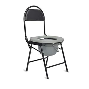 LSX-Camp Toiletstoel, Toiletstoel, Oudere Zwangere Vrouw, Toiletstoel, Opvouwbare Huishoudelijke Toiletstoel, Handige Opslag ^^ (maat 35x35x80cm)