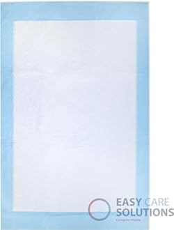 20 x Easy Care Solutions 60 x 90 cm | Disposable Incontinence Bed Pads, Underpads, Bed Mats, Mattress Protectors, Incontinence Pads, Waterproof Bed Sheets for Babies, Children & Adults | 1 Pack of 20