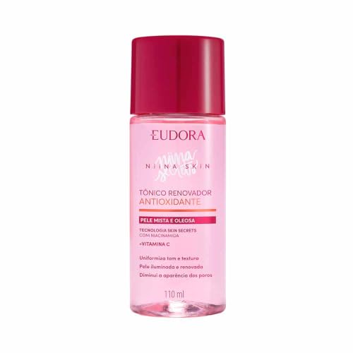 Tônico Renovador Antioxidante Eudora by Niina Skin - 110ml