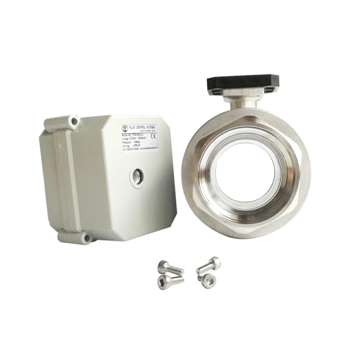 Vanne en acier inoxydable 2'' DN50 motorisée avec composants de précision