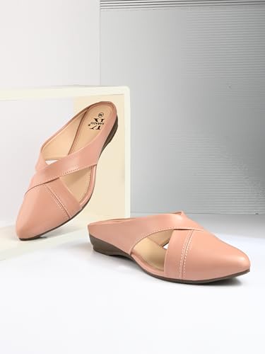 Image of Karaddi Slip on Sandals for Woman | Flats Women Stylish | Mules for Womens Sandals Flats | Mule for Women Stylish Flat Sandal | Flat Fashion Sandal