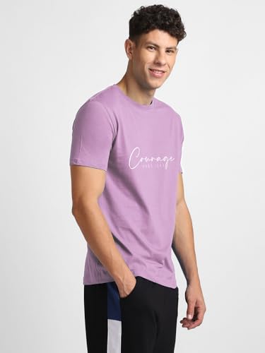 Image of Nobero Men's Regular Graphic Printed T-Shirt for Men | Soft Cotton | Classic Fit | Printed Casual Tshirt for Men