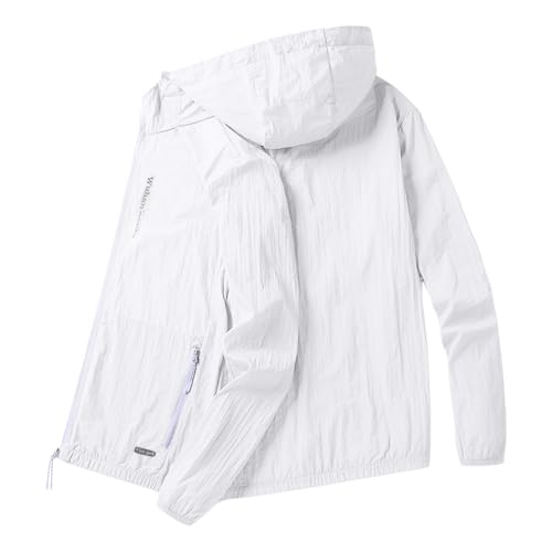 Sudadera de protección UV transpirable: camiseta de manga larga transpirable y ligera de hombre
