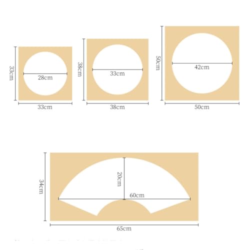 Papel de pintura absorción de agua eficiente Didiseaon 10 hojas 2