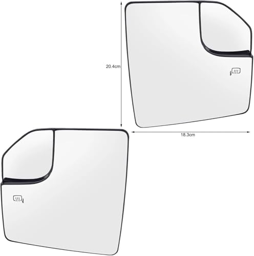 Espejo retrovisor lateral con calefacción gran angular F150 derecho 5