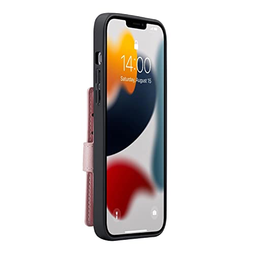 Coque iPhone 13 Pro rose résout le problème du portefeuille encombrant - 4