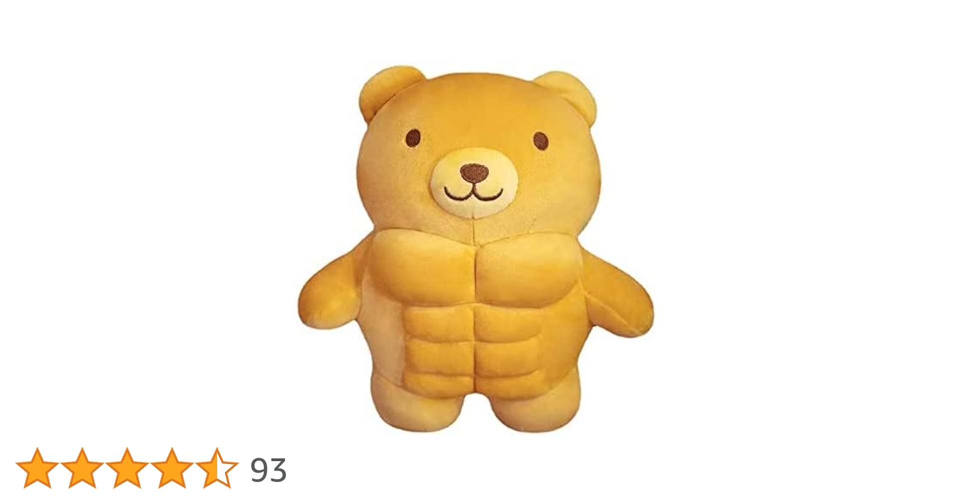 腹筋太郎　再出品クマのぬいぐるみ Amazon.co.jp: EXIGENT カワイイ マッスル 腹筋 テディベア バフ