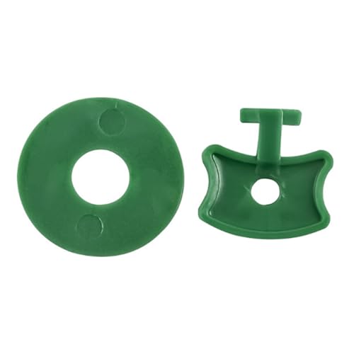 VOANZO - VOANZO Lot de 200 Clips de Fixation en Plastique pour Serre, rondelles et Clips torsadés pour Fixation de Serre, Isolation, Filet à Bulles, ombrage