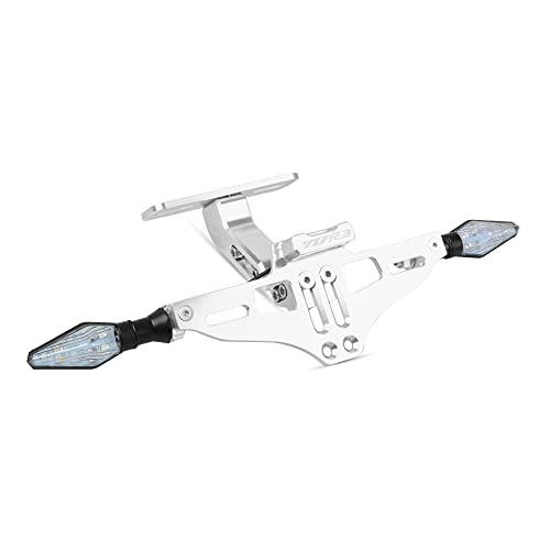 Support de Plaque YZF R3 Anti-Vibration avec Éliminateur Gris B Gary - 2
