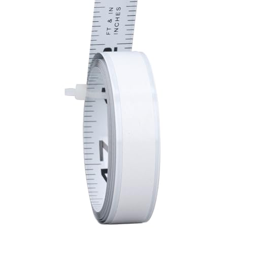 Cinta Métrica Adhesiva de Acero Carbono 4 pies 48 pulgadas miniatura 2