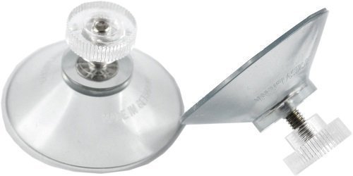 PXBSNB 15 Ventose Trasparenti Da 40mm Con Filettatura M4 E Dado Zigrinato - Ganci Extra Forti Per Vetro, Piastrelle E Superfici Lisce
