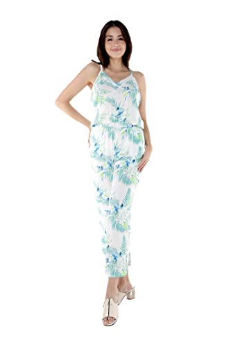Image of Hawaii Hangover Family Matching Hawaiian Clothes, Orchid Breeze White | Family matching Hawaiian outfits, Orchid Breeze White, lightweight rayon, machine washable, tropical floral print, luaus
