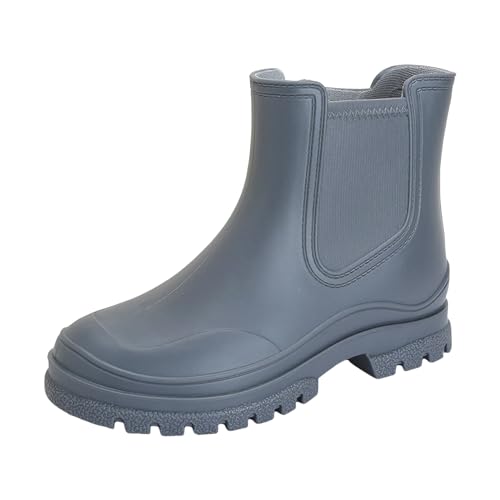 Bottes en caoutchouc courtes style Chelsea pour femme active
