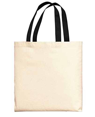 ThisWear Bolsa Tote pequeña de lona con diseño de animales del zoológico miniatura 3