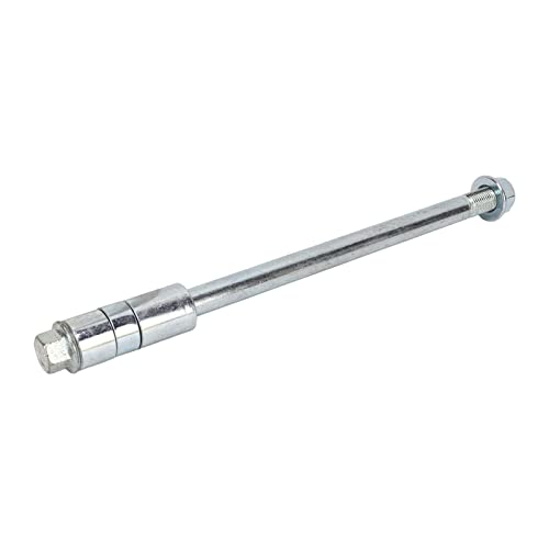 Pit Bike Hinterradachse 12 Mm 230 Mm Vorne Hinten Hinterachse Stahllegierung mit 3 Dichtungen Passend für 125 140 Pit Pro Trail Dirt Bike, Vorne Hinten Felge Radachse