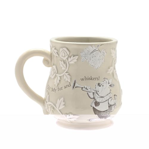 Disney Alice im Wunderland geprägte Tasse – weißes Kaninchen