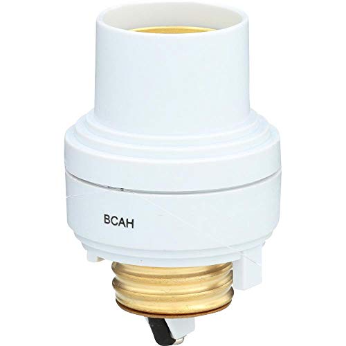 Westek 6603BC 150W 3-Level Touch Control Lamp Socket Dimmer, White
