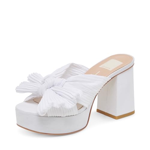 Dolce Vita Women's Blare Heel, White, 8