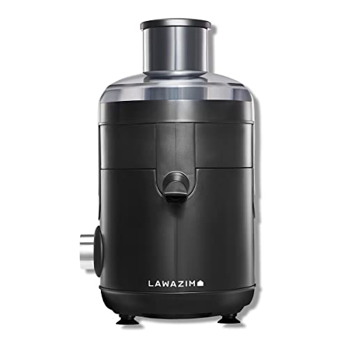 Lawazim Fruit Juicer 950 ml 350 W|Fruit Power Juicer Machine Wide Feed Tupe Juice Extractor For Whole Fruit And Vegetable, Stainless Steel, Dual Speed, Black, K50030