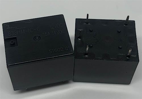 Relais 5 broches 12VDC 833HM-1C-C pour réparer une carte électronique