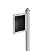 Azar 300267-SLV 8.5" x 11" Slide-In Frame for Sky Tower Unit