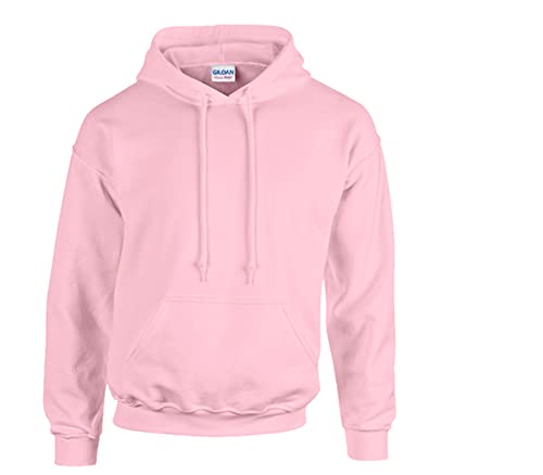 Gildan Sweatshirt mit Kapuze Heavy Blend XXL,1x Light Pink & 1 HLKauf Block
